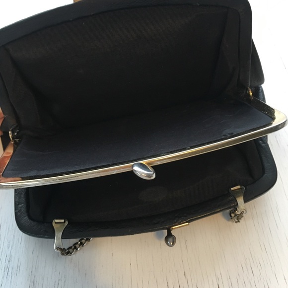 Vintage Black Clutch - Picture 4 of 5